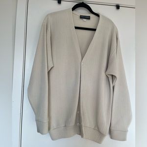 Button up knit cardigan